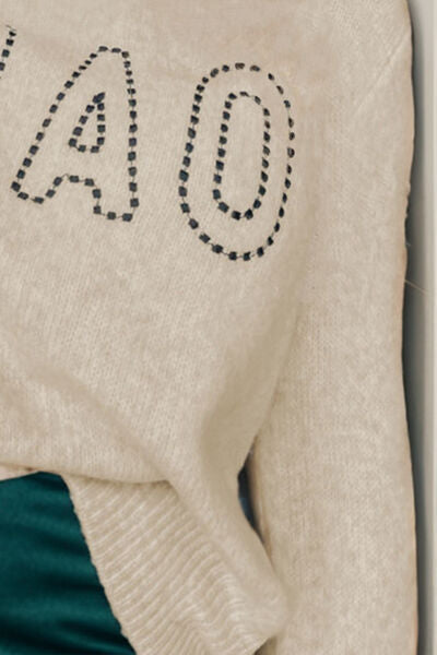 CIAO Rounded Sweater