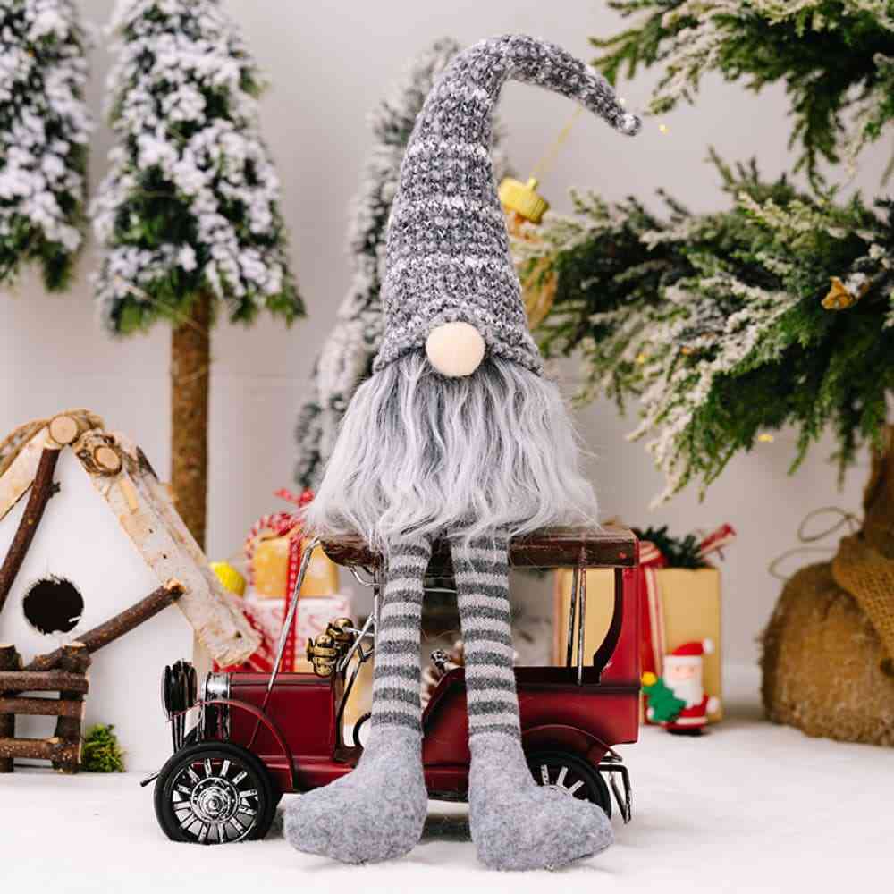 Christmas Style Long Leg Faceless Gnome