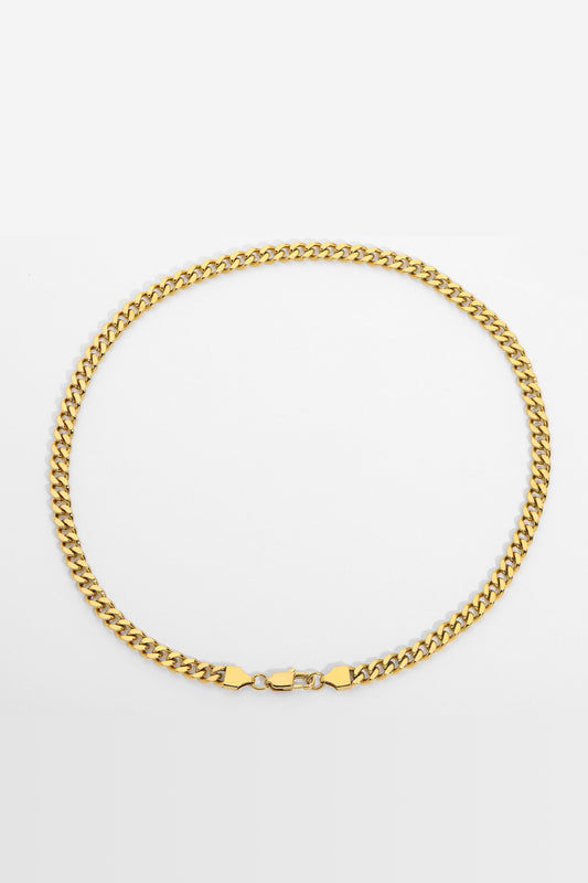 Gold Colored Stainless Steel Necklace