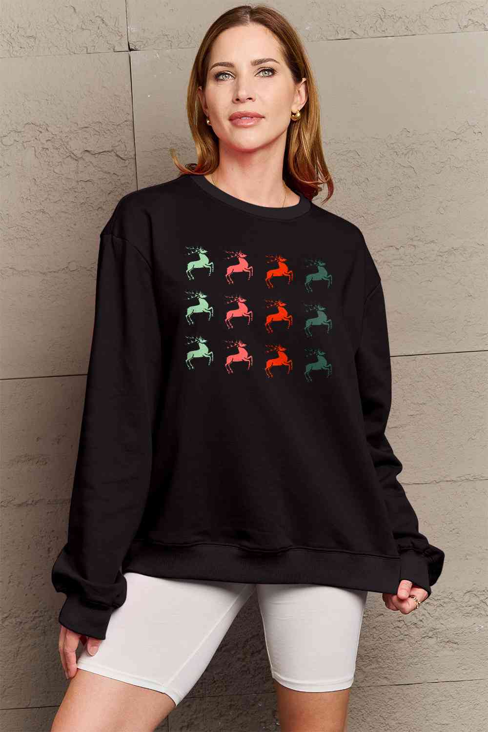 Simply Love Graphic Long Sleeve Sweatshirt